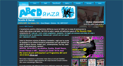 Desktop Screenshot of abcdanza.it